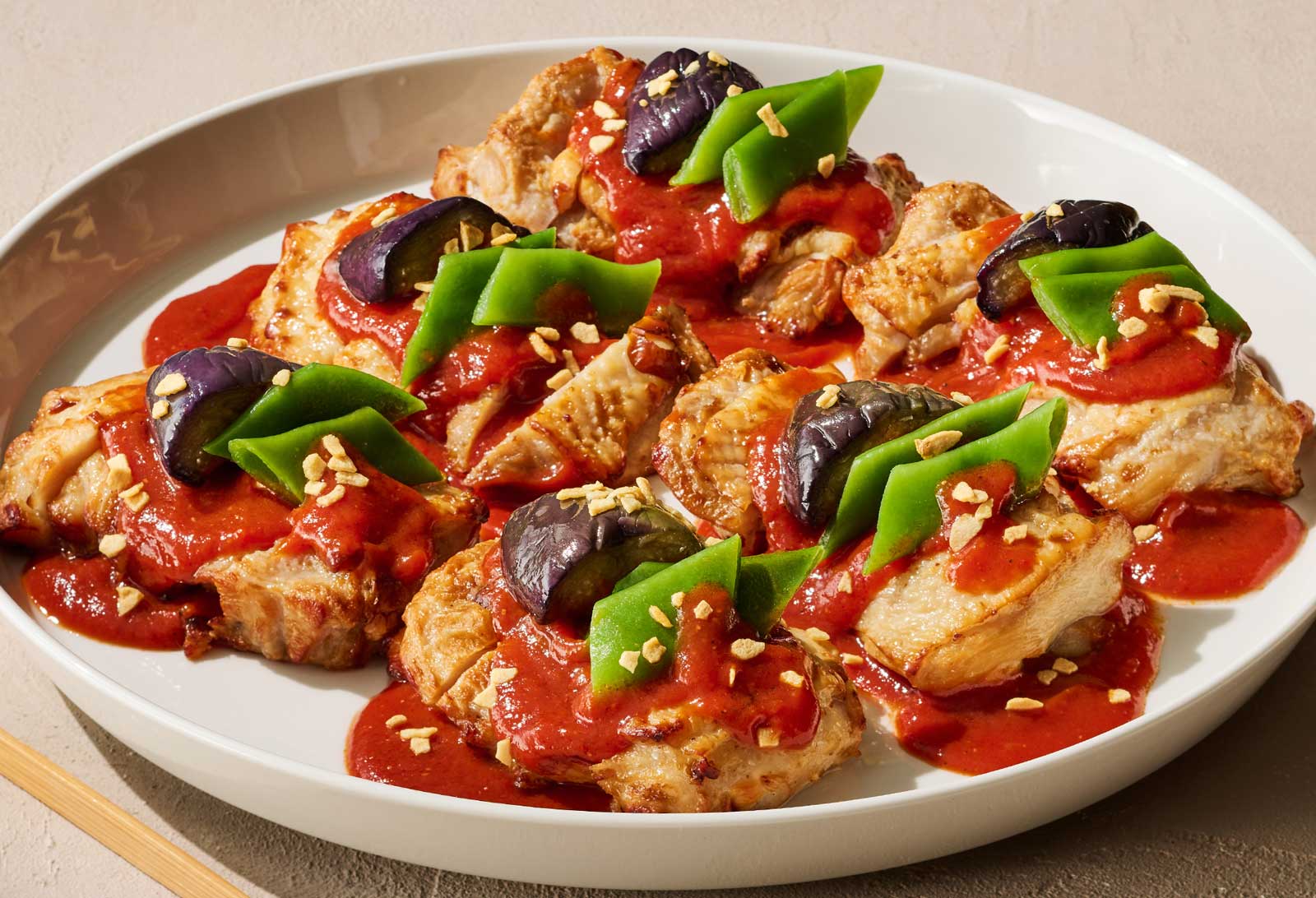 トマトガーリックチキンステーキ | GREEN SPOON（グリーンスプーン）