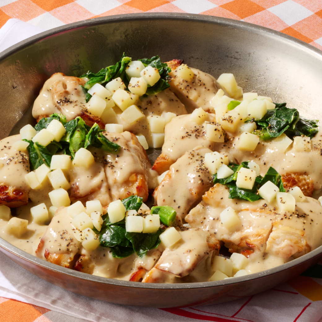 アンチョビガーリックチキンステーキ | カポナータ | 温野菜サラダ